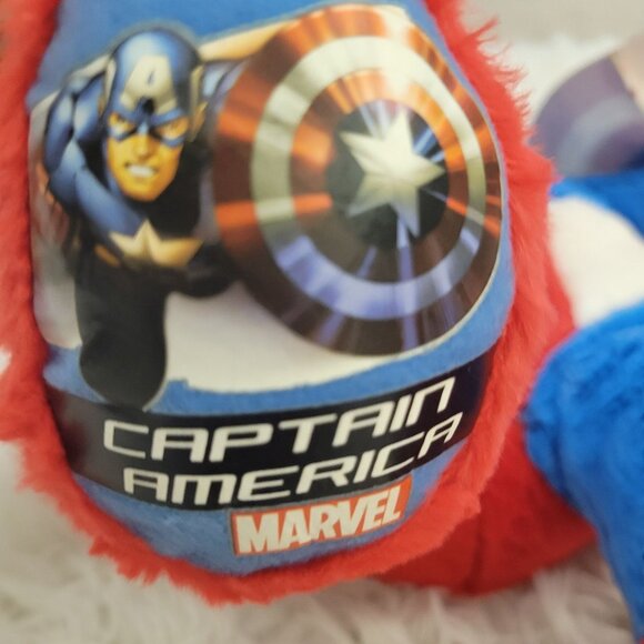 Marvel Comicd Captain America Bear Plush Build a Bear - Picture 5 of 15